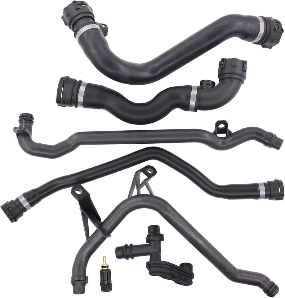 MOTOKU Expansion Tank Radiator Heater Coolant Water Hose kit