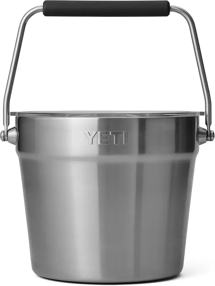 YETI Rambler Getränkekübel Mit Deckel, Stainless Steel, 7.6 L