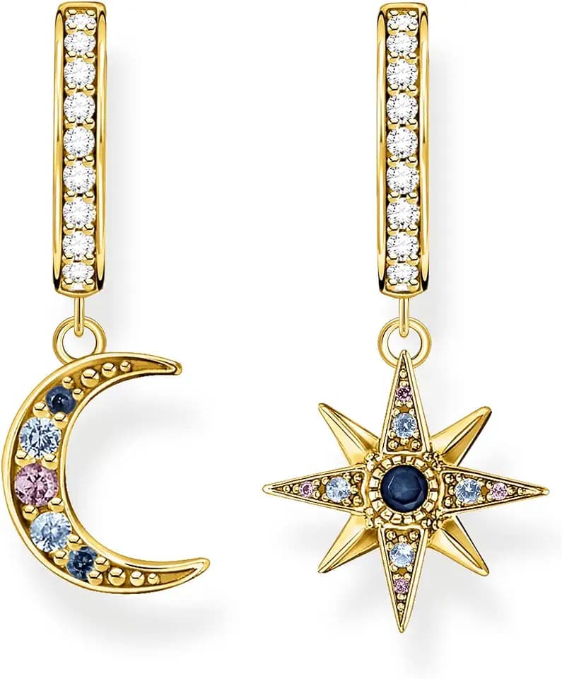 THOMAS SABO Damen-Creolen 925 Silber Glasstein 32019569
