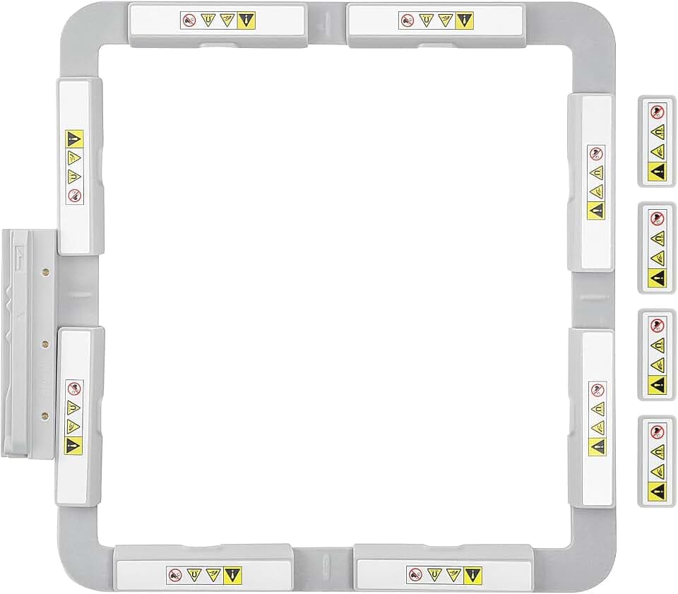 Sew Tech Magnetic Embroidery Hoop for Brother, 9.5x9.5in 240x240mm Bar