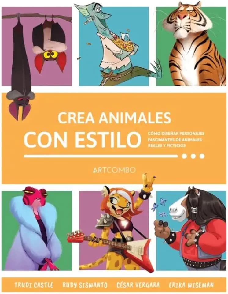 Crea animales con estilo (EN ESPAÑOL - ARTCOMBO)