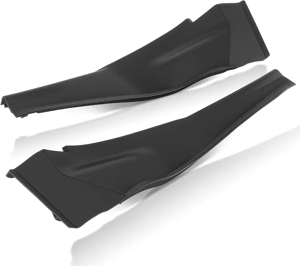 GoaMotors 2pcs Left Right Corner Windshield Wiper Cowl Extension Trim Cover for Nissan for Altima 2013-2016 66894-3TA0A, 66895-3TA0A