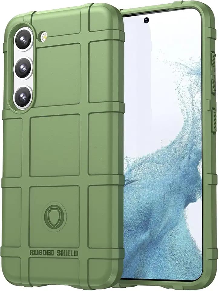 Case for Galaxy S23 Plus Case, for Samsung S23+ SM-S916U Case, Military Grade Shockproof Heavy Duty Rugged TPU Cover and Camera Lens Protection Phone Case for Samsung Galaxy S23+ Green