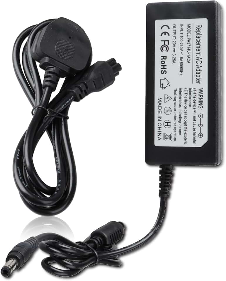 20 V 3,25 A Netzteil für MSI Monitor, Ladegerät für MSI Optix G271 G272 G241 G241V G2422 G2412 G24C6 G27C5 G24C4 G27C6 G32C4 G32CQ4 ADPC2045 MAG274QFR MAG342CQR G24 G27 G32 G34 Gaming-Monitor