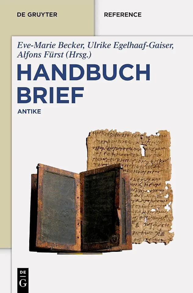 Handbuch Brief: Antike (De Gruyter Reference)