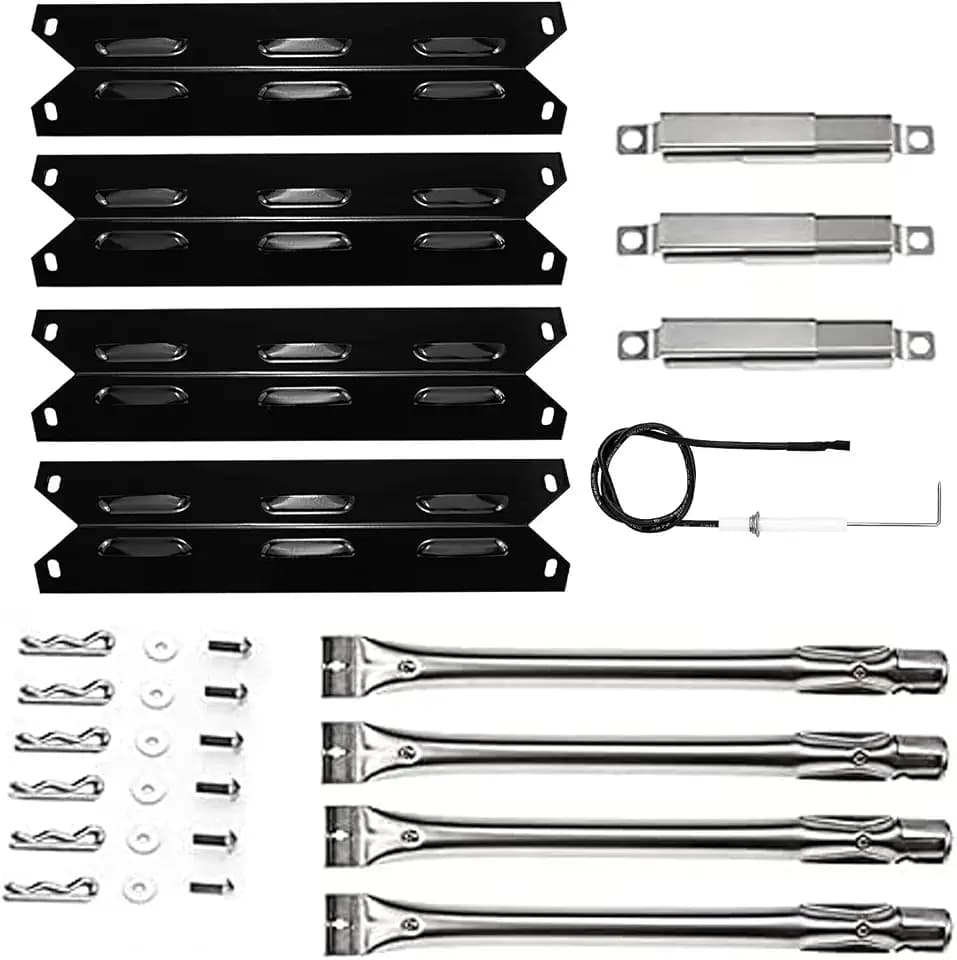 Uniflasy Grill Parts for Kenmore 146.34611410 146.23679310 146.46372610 146.34461410 146.16142210 146.10016510 146.23673310 146.16198211 146.46366610 146.3461141 146.1001751 (Porcelain Steel)