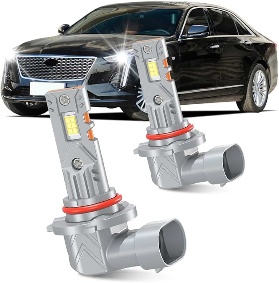 Light Bulb for Cadillac SRX 2010-2016,6000K White, Plug-n-Plug