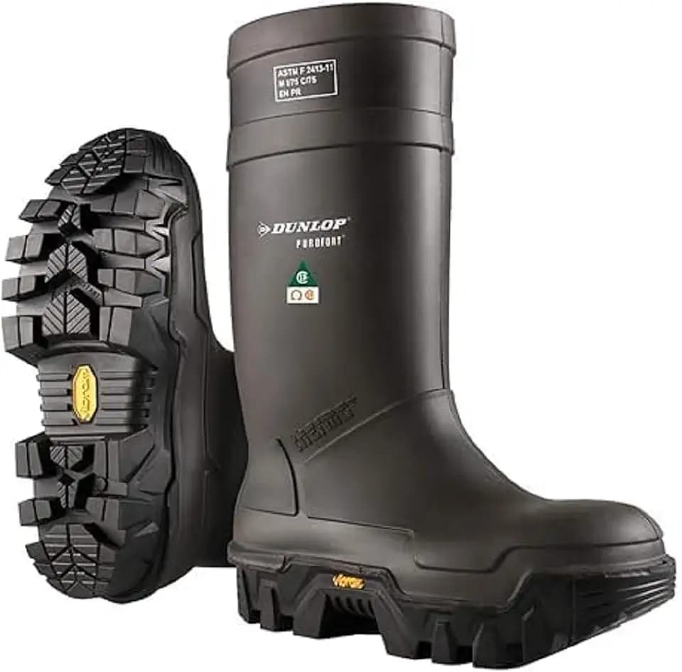 DUNLOP Explorer full safety work boots with Vibram sole