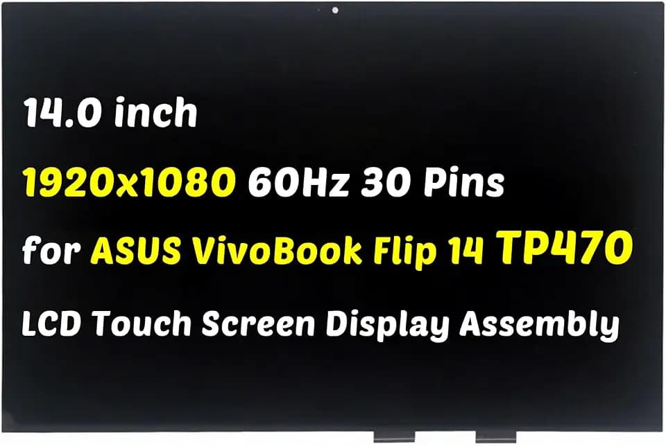 for ASUS VivoBook 14 TP470 TP470E TP470EA-AS34T Touch Screen Replacement