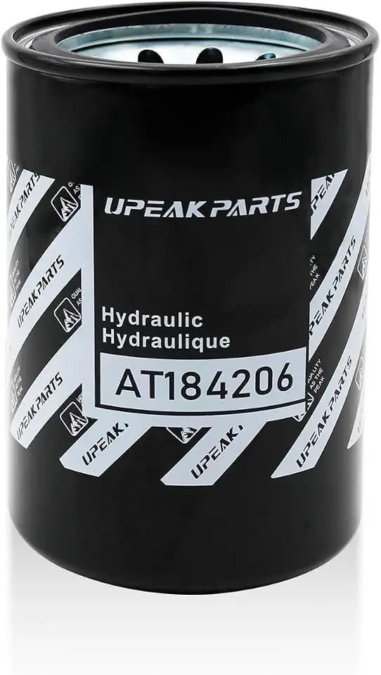 AT184206 Hydraulic Oil Filter Spin-on Filter compatible with Backhoe Loader 210C 210LE 310D 310E 310SE 315D 315SE replaces HF6833 1233914H1 1233914H4 1233914H2 1239914H2