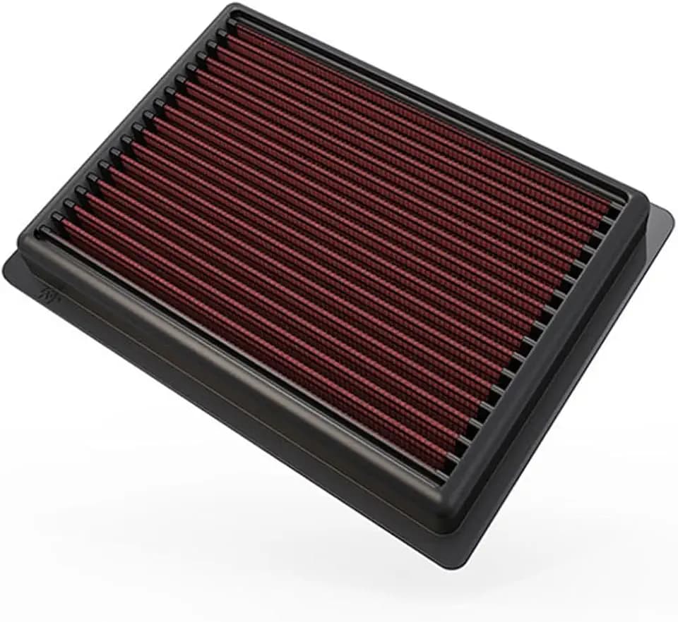 K&N High-Flow Original Lifetime Engine Air Filter: Washable, 33-5002
