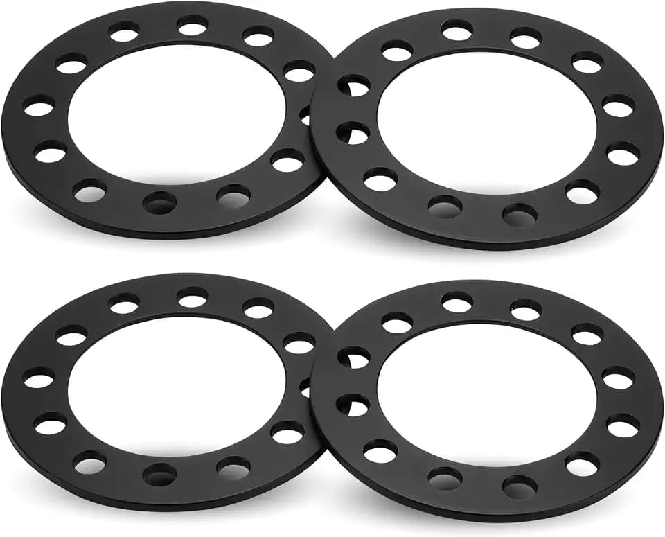 4PCs 6x5.5 Wheel Adapters w/ 108mm Bore & 6mm Thickness fit Chevy Colorado Silverado Suburban, GMC Canyon Sierra, 6x139.7mm 6 Lug Wheel Spacers for Ford F150, 4Runner Tacoma Tundra FJ Cruiser, Ram 150