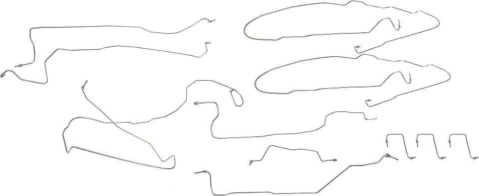Dorman 919-154 Stainless Steel Brake Line Kit Compatible with Select Cadillac/Chevrolet/GMC Models (OE FIX)