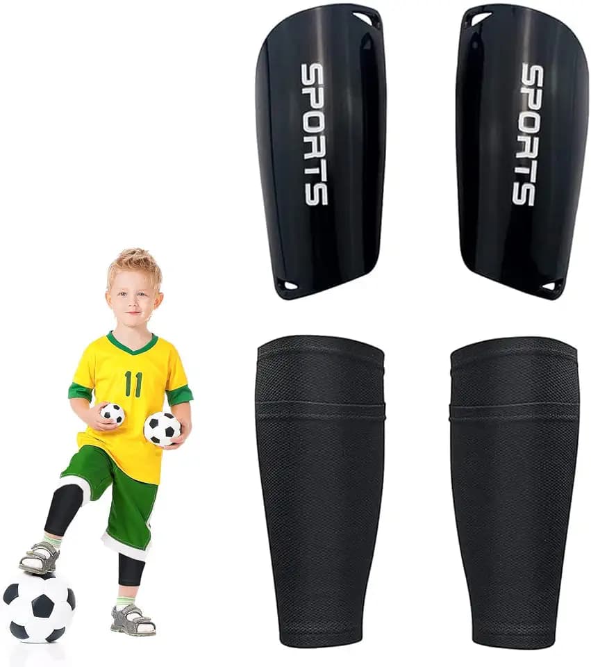 Schienbeinschoner Fußball mit Knöchelschutz