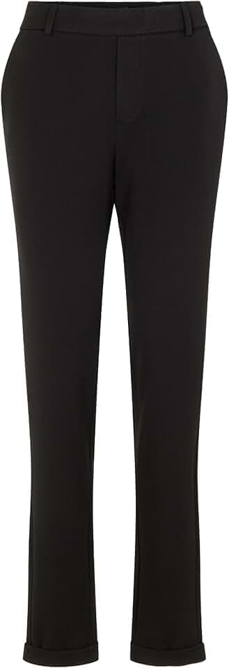 VERO MODA Damen Elegante Business Stoffhose Basic Anzug Pants VMMAYA