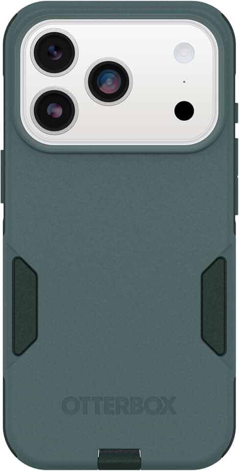 OtterBox iPhone 18/17 Pro Commuter Series Case - Sagebrush Green - Thin & Protective iPhone Case, Dual-Layer, Impact Absorbing iPhone Case
