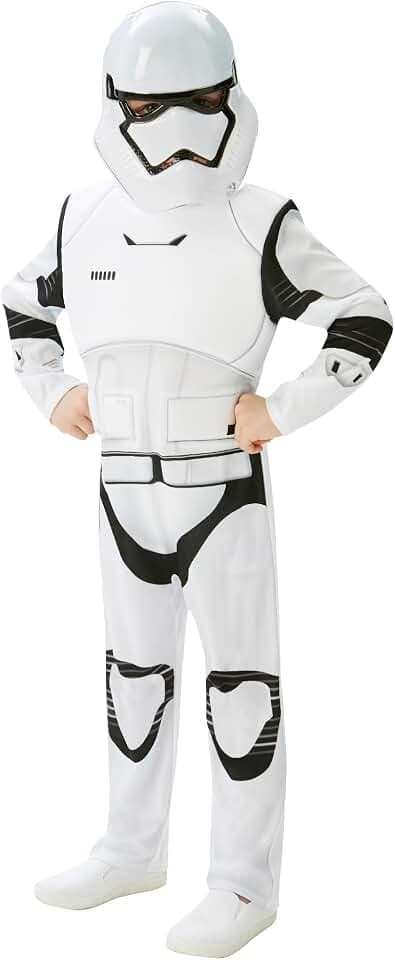 Rubie's Offizielles Star Wars, Stormtrooper Kostüm, Episode 7, Deluxe Kinder-kostüm