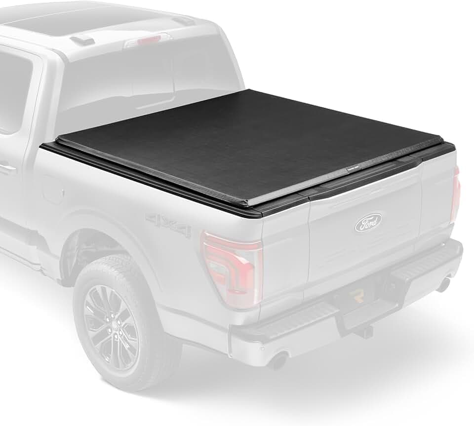 RealTruck TruXedo TruXport Soft Roll Up Truck Bed Tonneau Cover | 271101 | Fits 2007 - 2013 Chevy/GMC Silverado/Sierra 1500, 2007-14 2500/3500HD 6' 7" Bed (78.7")