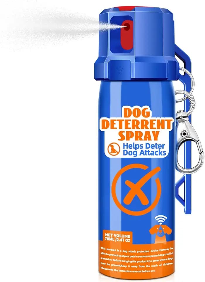 Dog Deterrent Spray, Citronella Repellent for Dogs 70ml (2.37Oz) Each