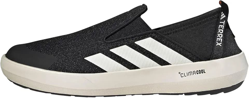adidas Mens Terrex Boat Slip-On Climacool Sneakers Shoes - Black