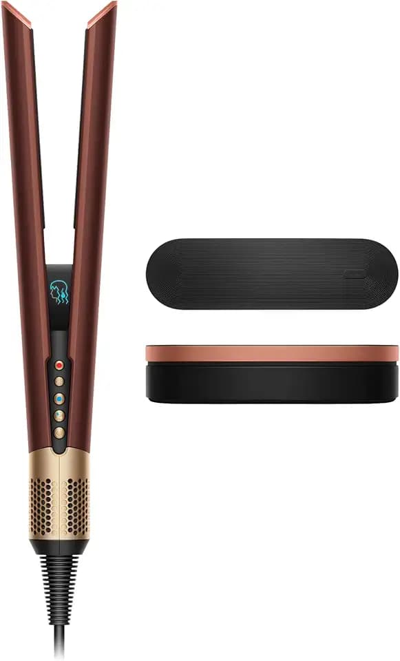 Dyson Airstrait Glätteisen mit Luft & Föhn 2in1 - Plum Copper