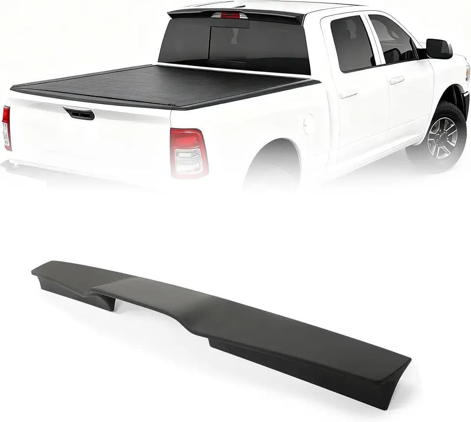 ALMULOO Trunk Roof Spoiler Compatible with 2009-2020 Ram 1500/2500/3500