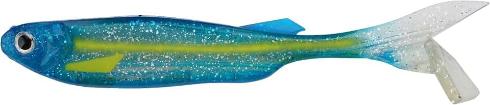 Berkley at Minnow PowerBait Süßwasser-Angelköder | Legendärer Köder für große Hechte mit PowerBait-Duft | Mehrere Montagemöglichkeiten | Raubfischköder | Mehrere Optionen