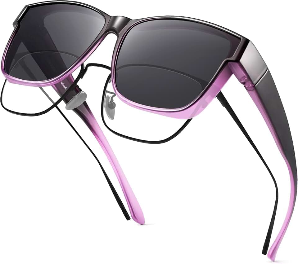 URUMQI Überzieh Sonnenbrille für Herren Damen