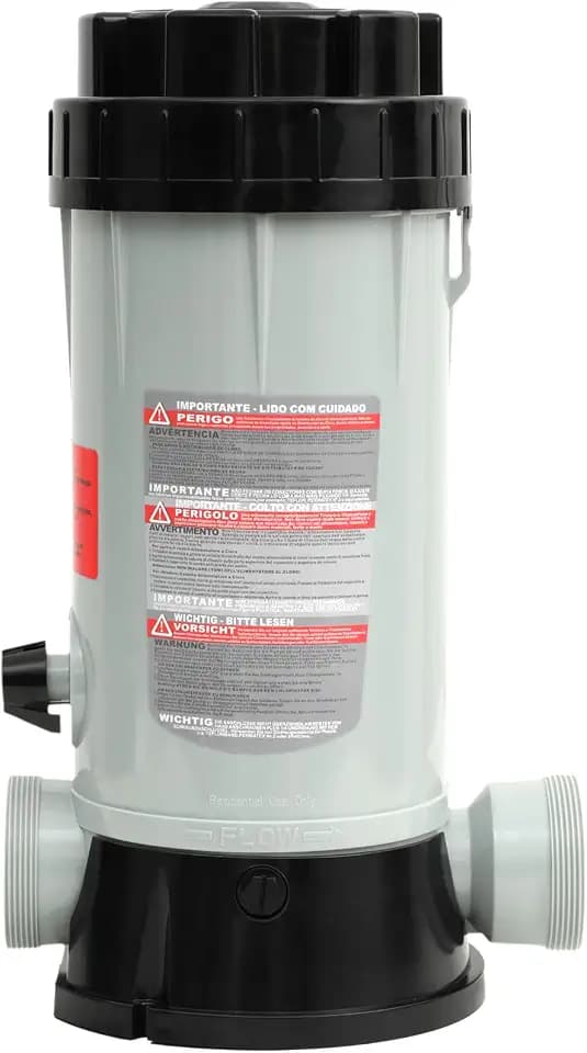 CL200 Inline Chlorinator Replacement Hayward CL200 Chlorine Feeder for Inground Pool and Above Ground Pool,High-Grade ABS Hayward Chlorinator Material (2 O-Rings)