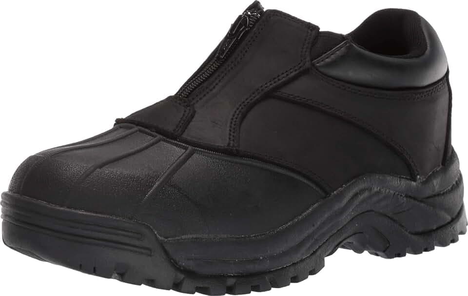 Propét Mens Blizzard Ankle Zip Snow Boot