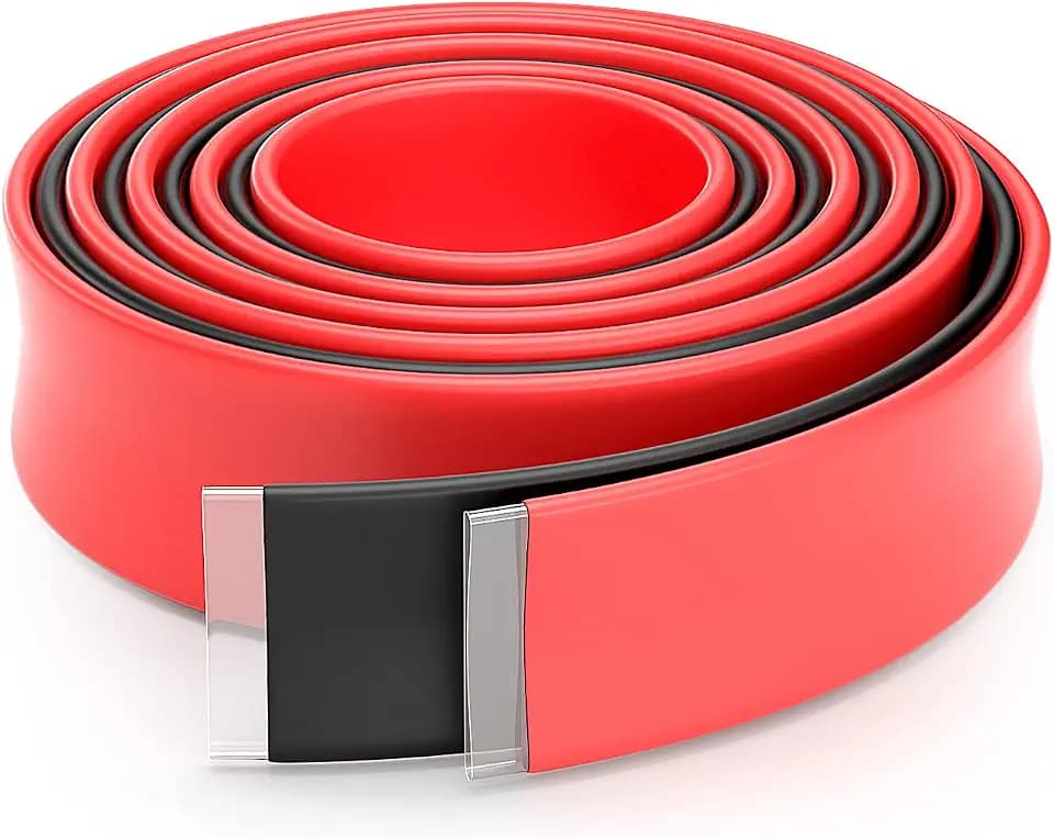 Ø40mm Schrumpfschlauch 3:1 mit Kleber Kable Wasserdicht 2.4m Schwarz Rot