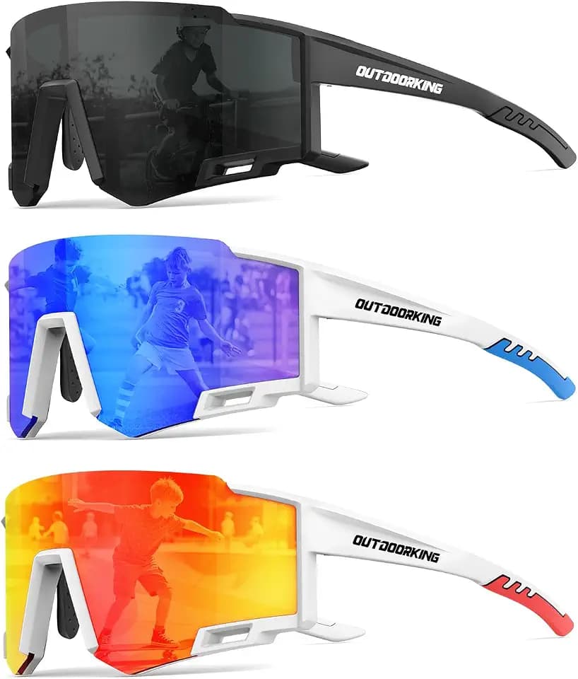 Kids Sunglasses Youth Baseball Sunglasses for Boys UV400 Polarized Sports