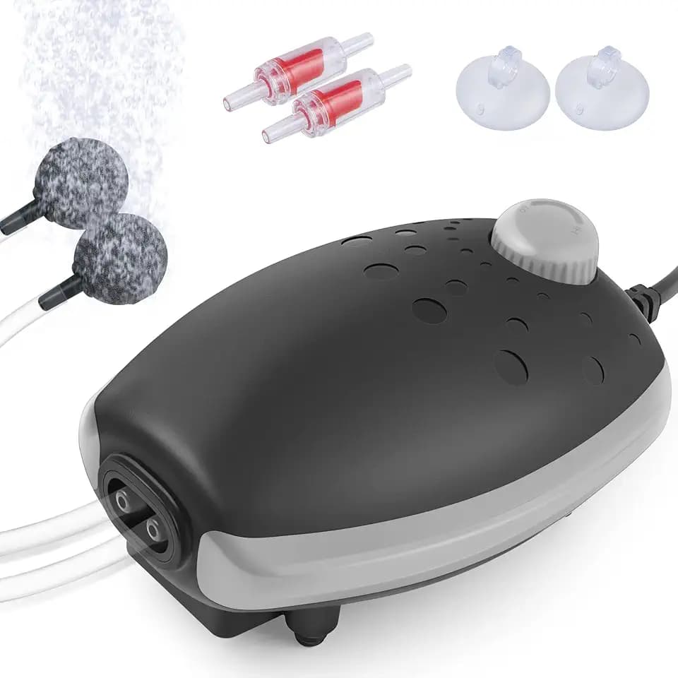FEDOUR 3W/4W Leise Aquarium Luftpump