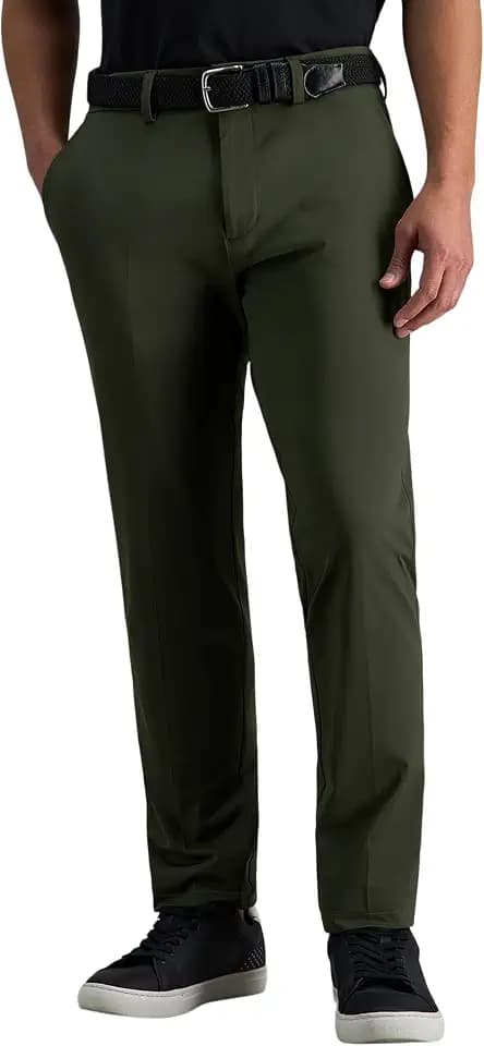 Haggar Sport Men's Straight Fit Travel Performance Pant