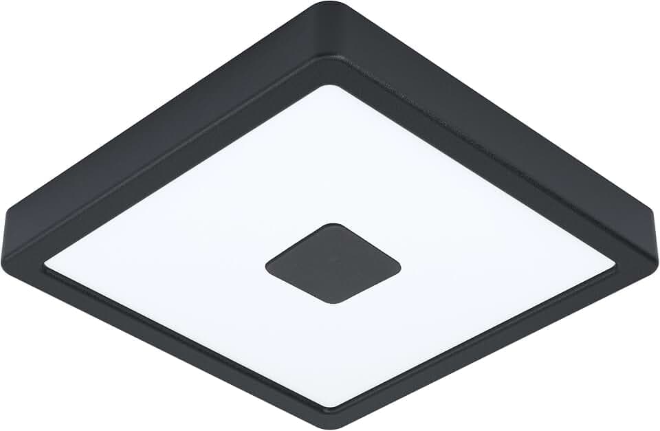 EGLO LED Deckenlampe außen Iphias 2, Außenleuchte für Wand und Decke