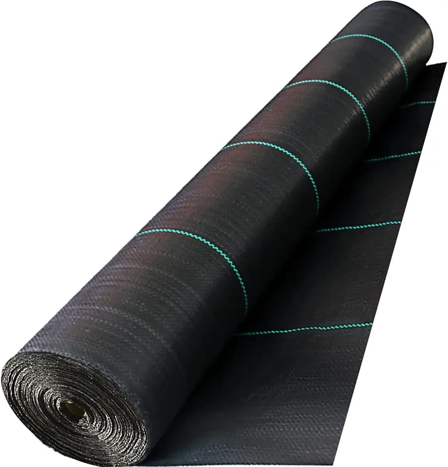 Happybuy Driveway Fabric, 13x60ft Commercial Grade Landscape Fabric, Garden Weed Barrier Fabric Heavy Duty, Geotextile Fabric Underlayment Gravel, Ground Cover Drainage Fabric, Weed Mat Cloth