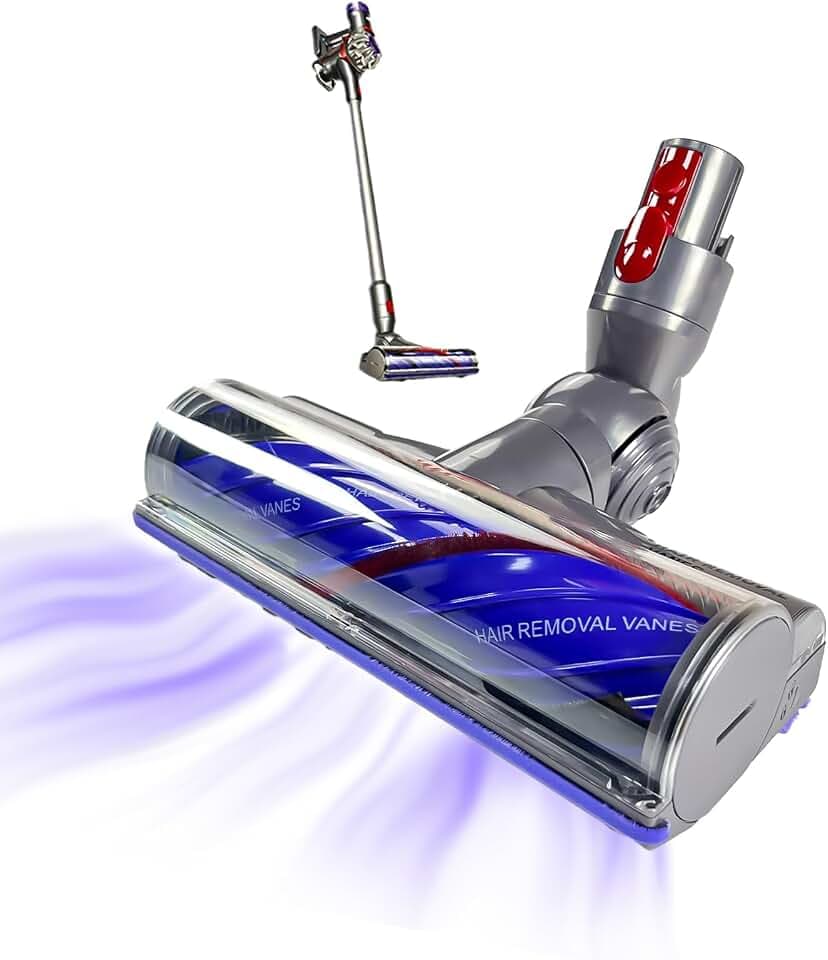 Verwicklungsfreie Direktantriebsbürste Bürste für Dyson V7 V8 V10 V11 V15