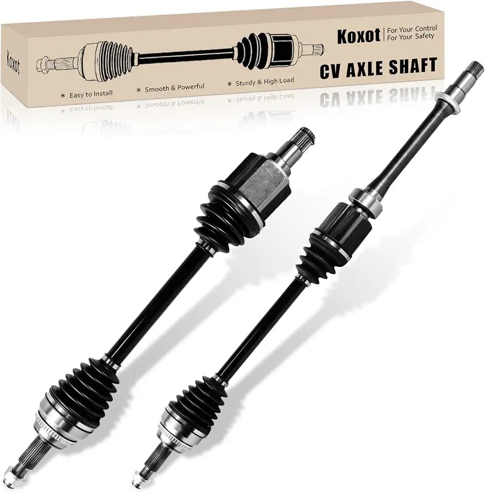 2PC Front CV Axle Shaft Assembly Compatible with Toyota Sienna 2011 2012 2013 2014 2015 2016 V6 3.5L FWD, Sienna 2011 2012 L4 2.7L, Driver and Passenger Side, OE# NCV69184 NCV69055