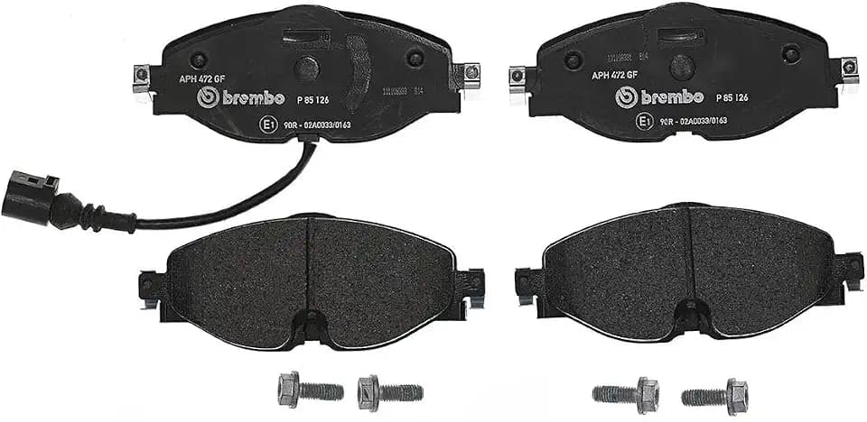 Brembo P85126N Premium Ceramic Front Disc Brake Pad Set AUDI/SEAT/VW OE# 8V0698151