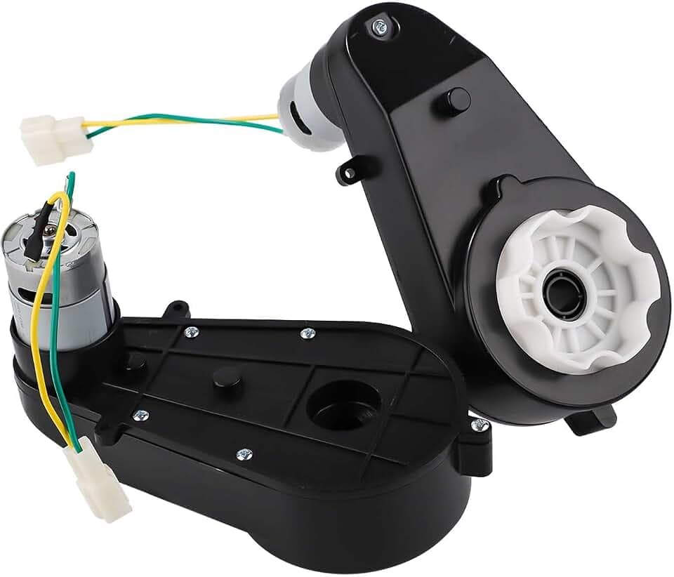 2stk Kinder-Aufsitzauto-Getriebe 12V RS550 40000 U/min, 12 V Hochgeschwindigkeits-Upgrademotor für Power Wheels-Getriebe für Kinder-Aufsitzspielzeugmotor