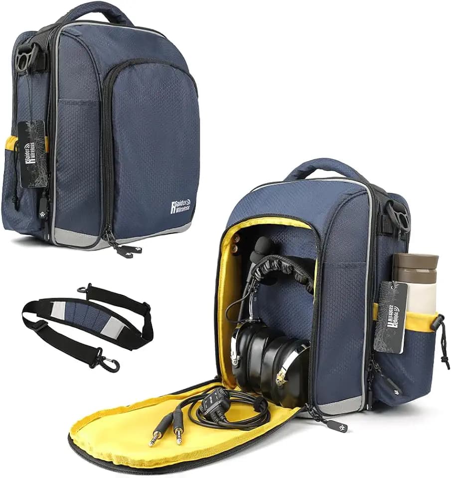 Premium Pilot Flight Bag - Fits All Aviation Flight Gear