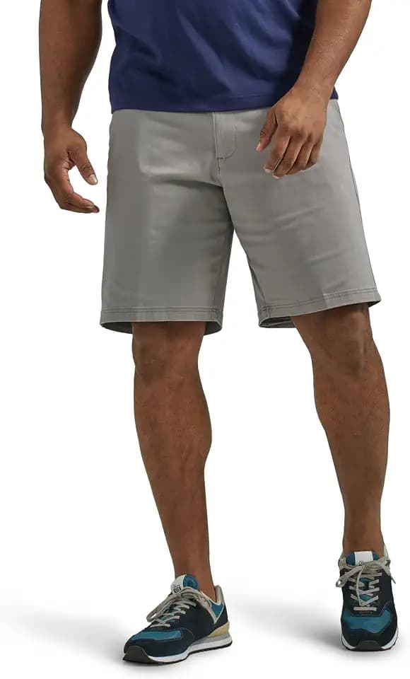 Lee Men’s Big & Tall Extreme Motion Flat Front Short