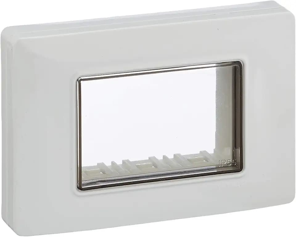 VIMAR Haube IP55 3 M mit Schrauben weiß