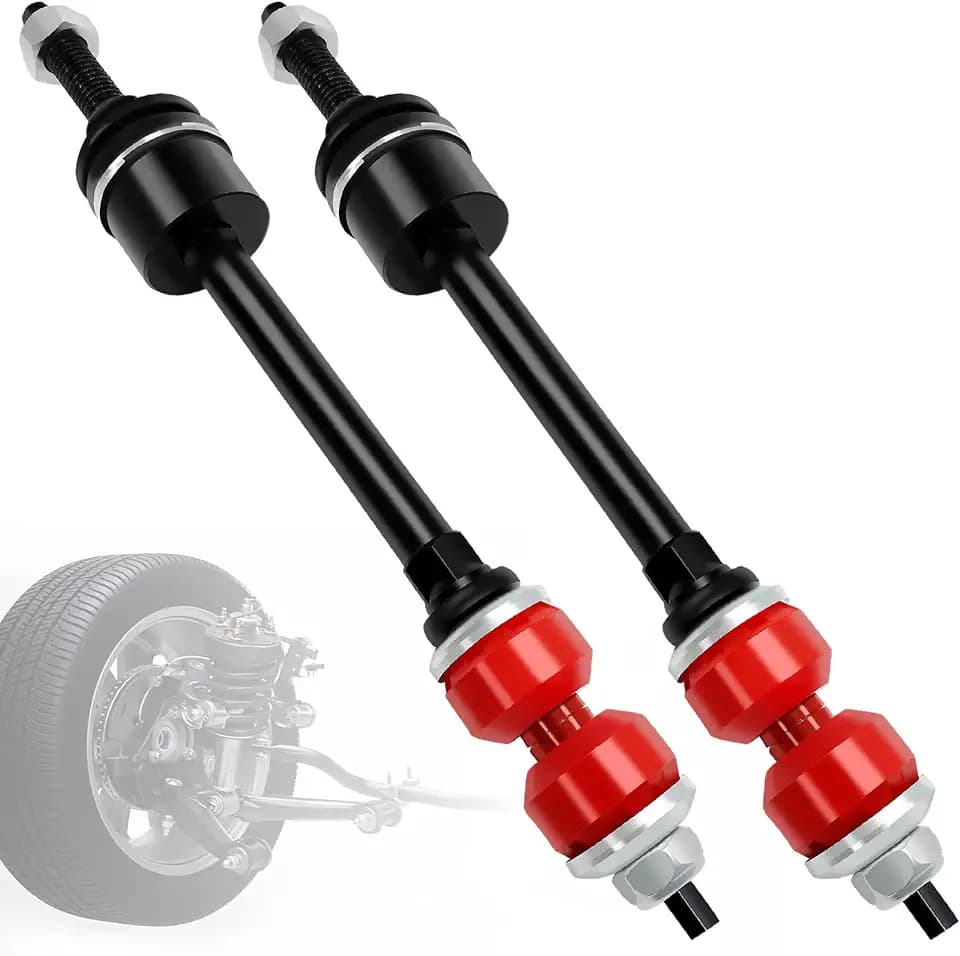 K80894 Sway Bar Link Front, 2pcs Stabilizer Bar Link with PU Bushing, Fit for 2009-2010 Dodge Ram 1500, 2011-2018 Ram 1500, 2019-2022 Ram 1500 Classic, Stabilizer Link OE#5170290AB 5170290AC