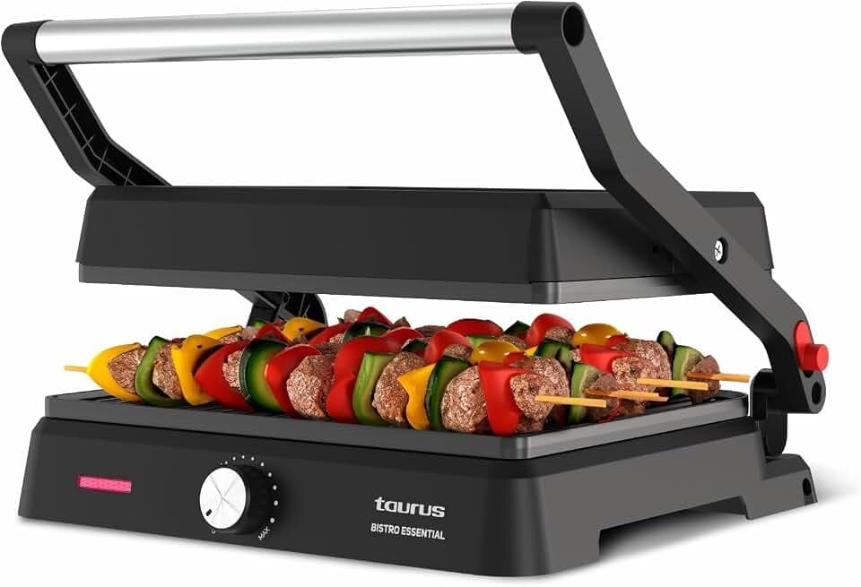 Taurus - Grill 2600W, 2-in-1 Platte, Thermostat