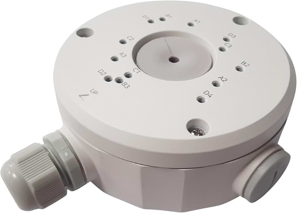 Reolink RLA-JBS1 Anschlussdose Bullet und Duo Serien Kameras, weiß, Aluminiumlegierung, wasserdicht, Kabelmanagement