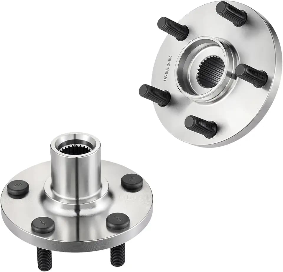 BDFHYK 930-400 2PCS Front Wheel Bearing and Hub Assembly 5 Lugs