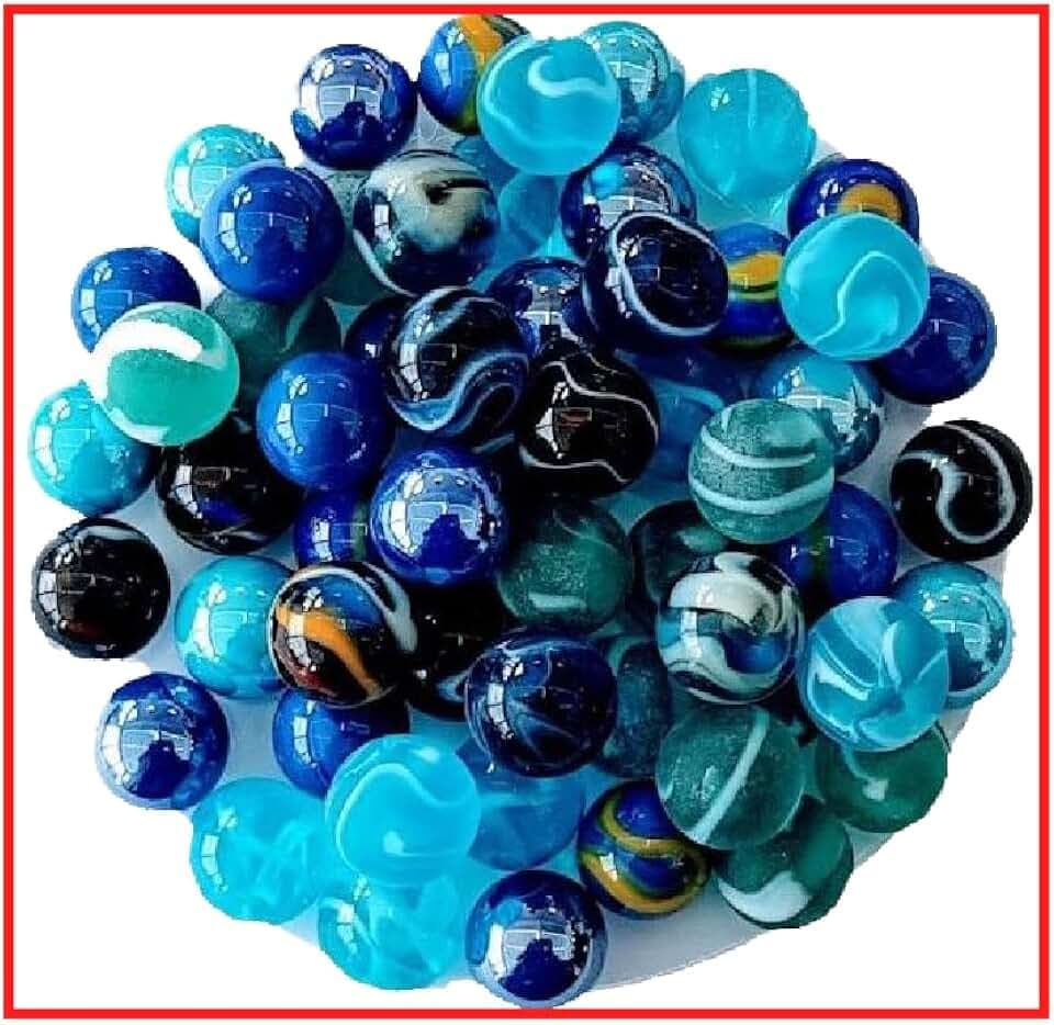 55 Haikugeln – Beutel mit Kugeln aus Glas