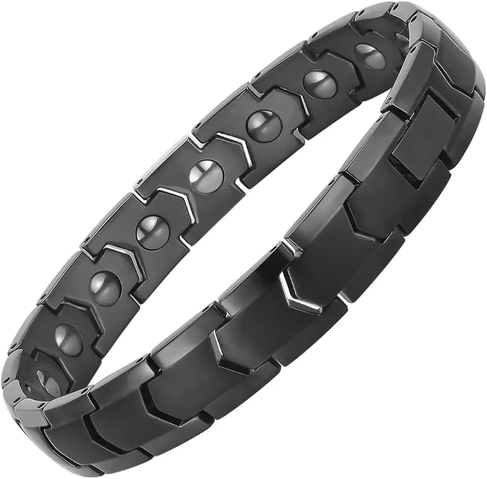 Magnetic Hematite Jewelry Bracelets for Men Women