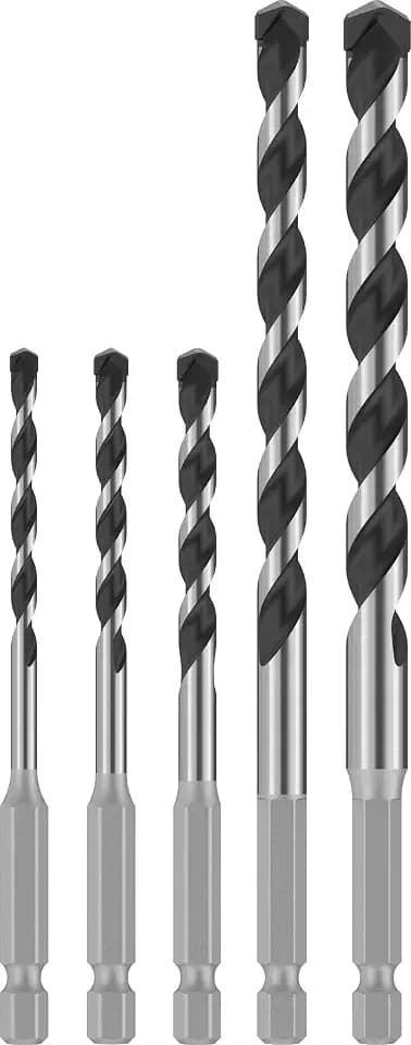 Bosch 5x PRO HEX-5 Bohrer-Set, 4x100, 5x100, 6x100, 8x150, 10x150 mm, 5pcs
